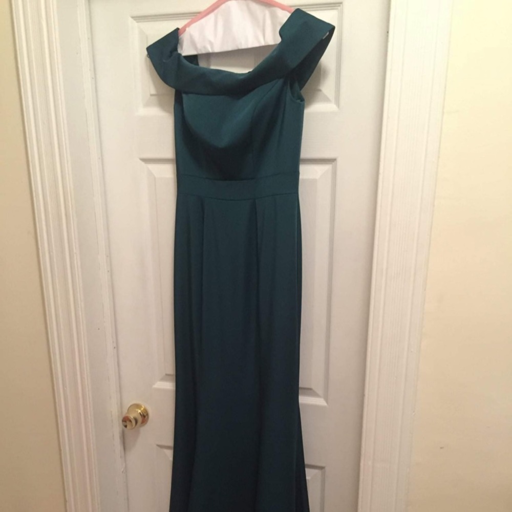Kleinfeld mermaid dress in Pine color - Picture 4 of 8